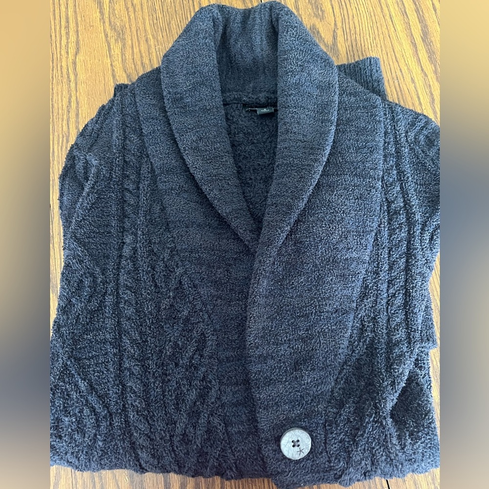 Barefoot Dreams cozy chic Long button cardigan